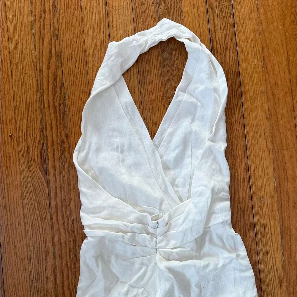 Zara White Backless Dress - Picture 4 of 5